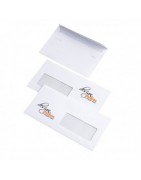 Enveloppes: Impression offset numérique d'enveloppes à Sfax en Tunisie d'enveloppes de différentes dimensions et papiers avec ou sans fenêtres.